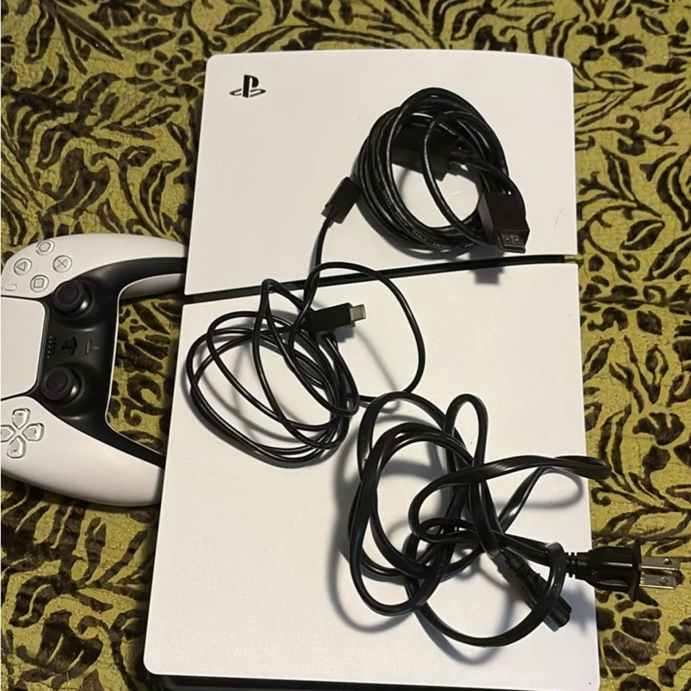 Sony White Gaming Console